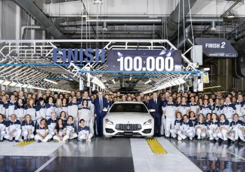 Maserati: a Grugliasco prodotte 100.000 vetture