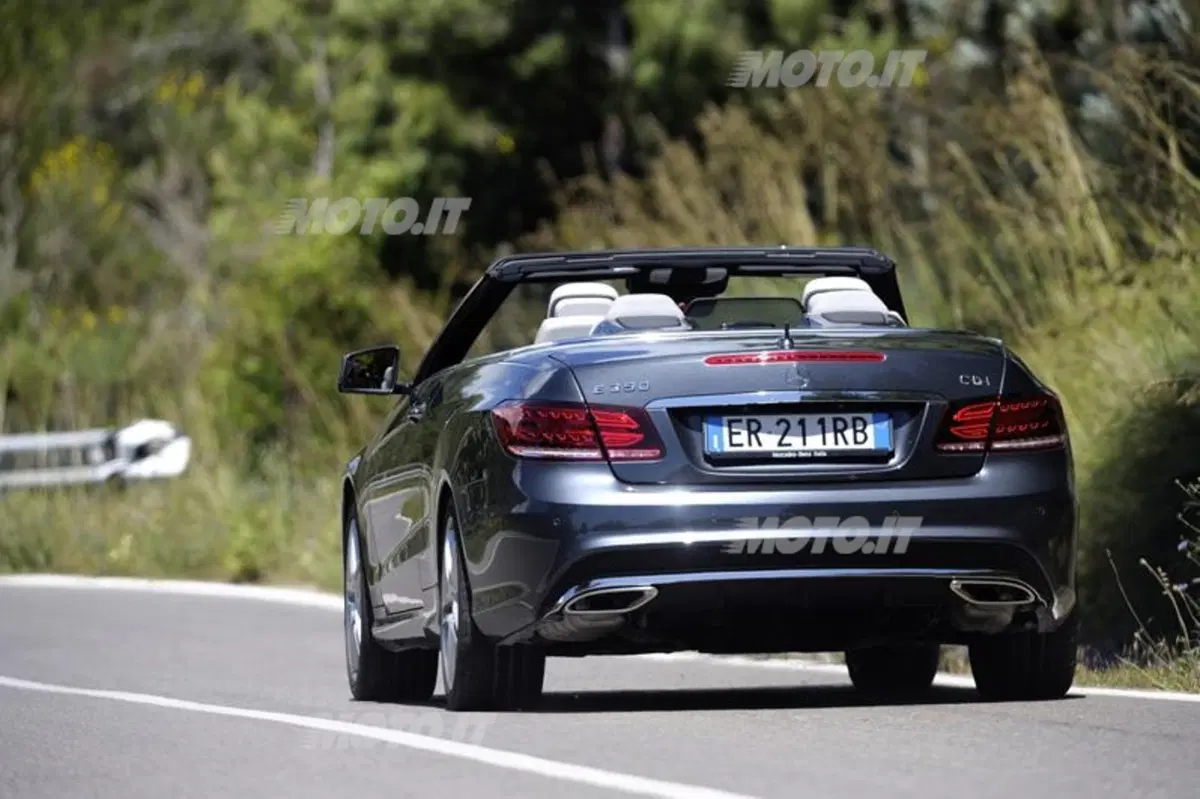 Mercedes Classe E: le nuove Cabrio e Coupé (3)