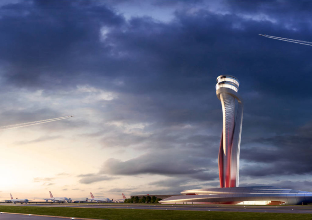 Progetto di Aecom e Pininfarina, vincitore del concorso per il nuovo aeroporto di Istanbul