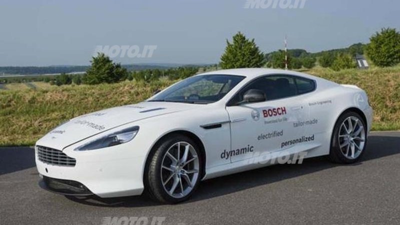 Aston Martin DB9: nasce una versione ibrida plug-in con Bosch