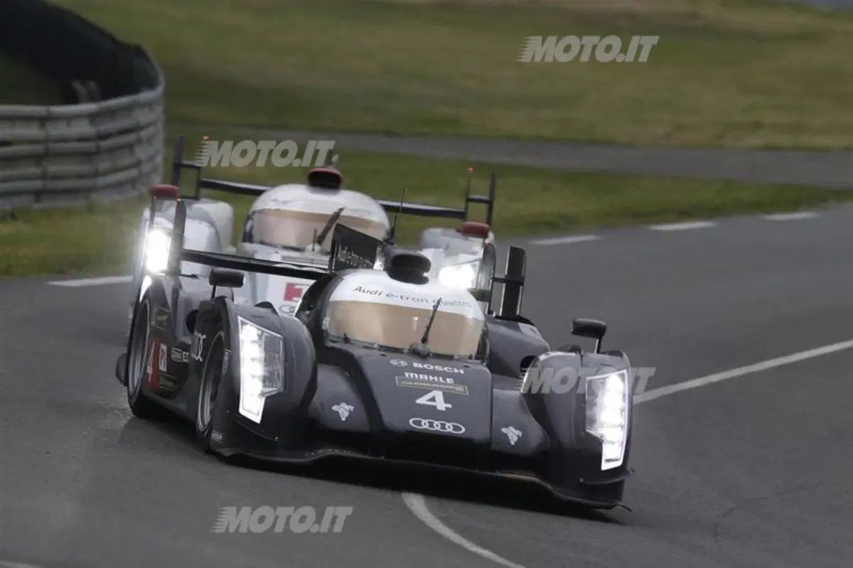 Le Mans 2013: Audi R18 e-tron quattro vs Toyota TS030 Hybrid (5)