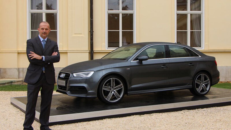 Fabrizio Longo: &laquo;L&#039;Audi A3 Sedan potrebbe stupire anche in Italia&raquo;