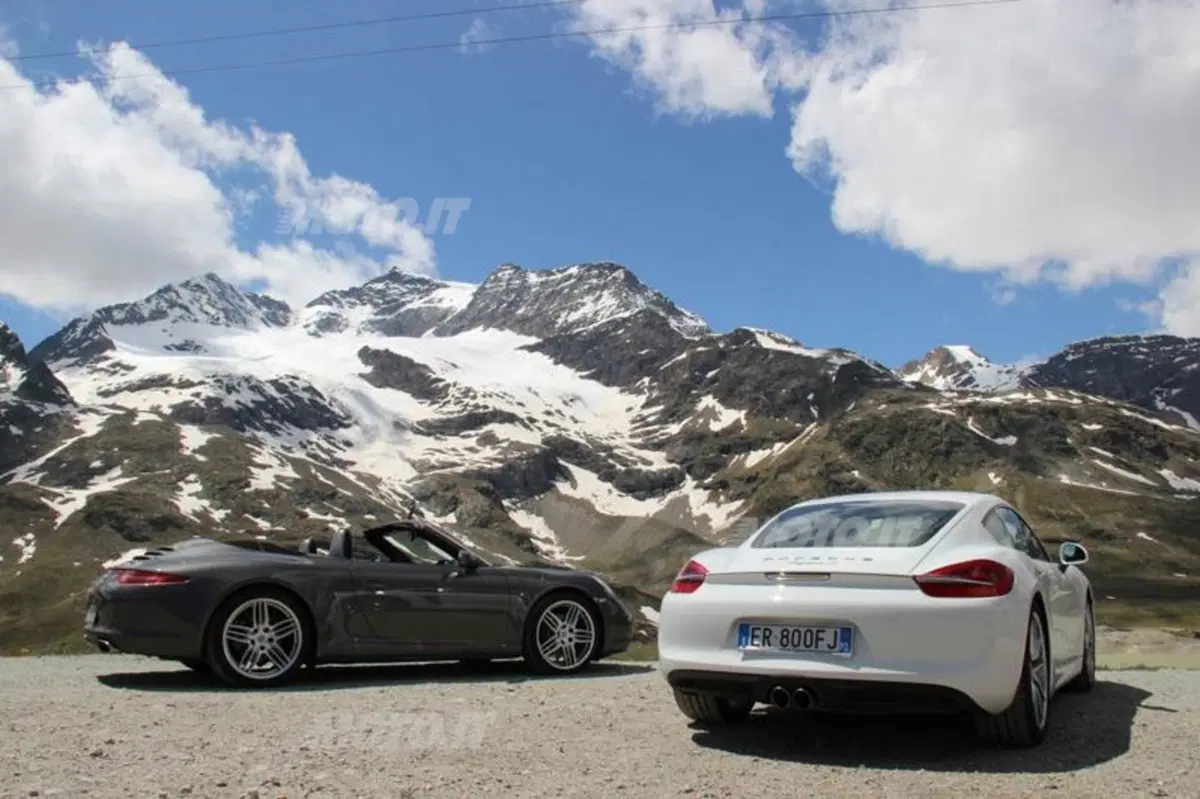 Porsche: alla scoperta della Svizzera con 911 e Cayman. Day 1 (3)