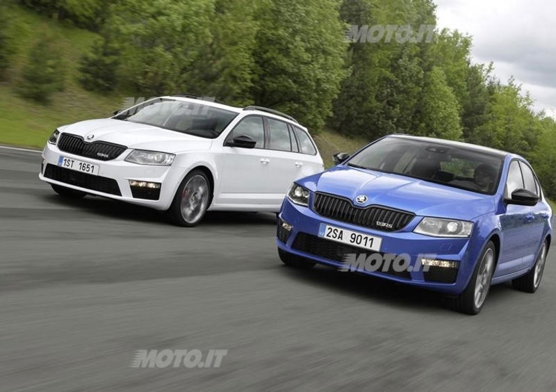 Skoda Octavia RS: tutte le immagini e le informazioni ufficiali