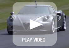 Alfa Romeo 4C: eccola in azione a Goodwood