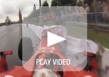 Kobayashi: distrutta una Ferrari F60 al  Moscow City Racing