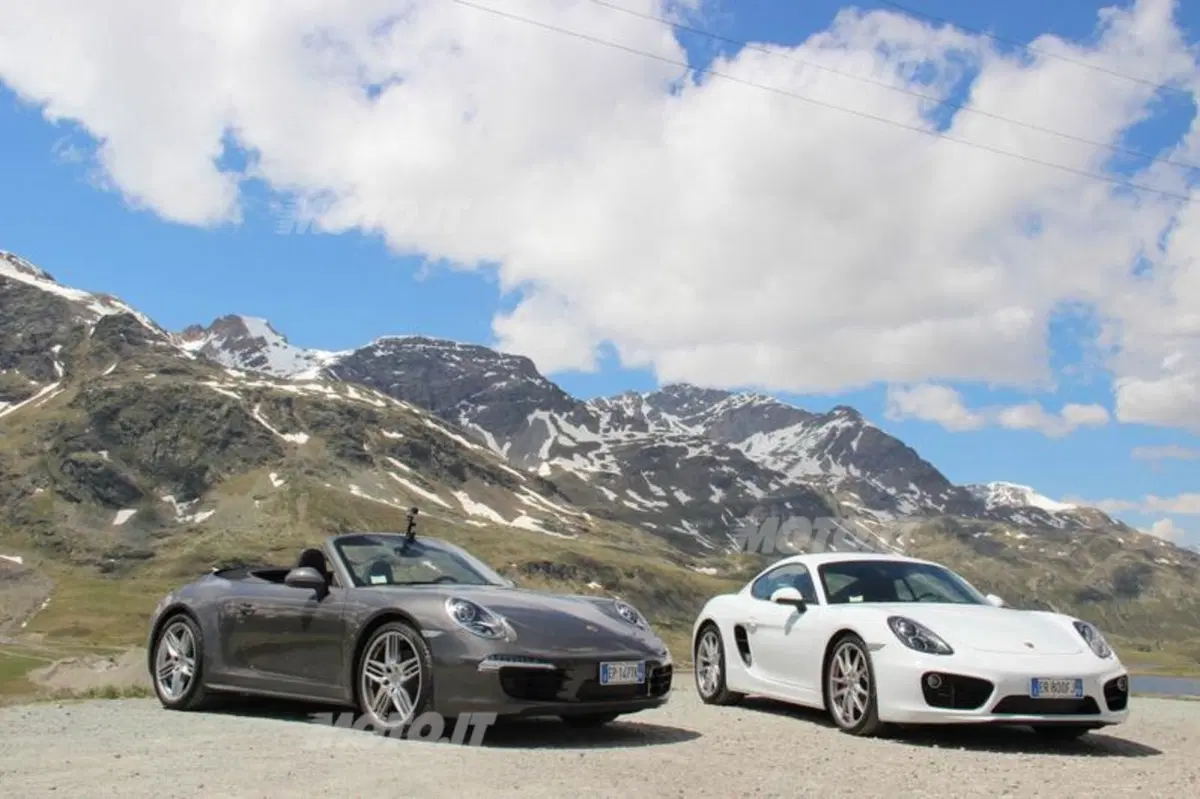 Porsche: alla scoperta della Svizzera con 911 e Cayman. Ecco il video (4)