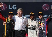 F1 GP Ungheria 2013: Hamilton, Raikkonen e Vettel commentano la gara