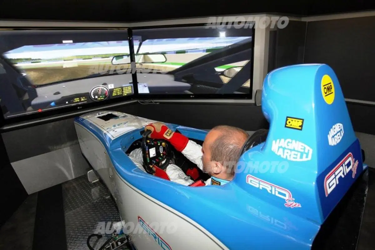 GripGp/Step 3: al simulatore di F1 con Thomas Biagi (2)