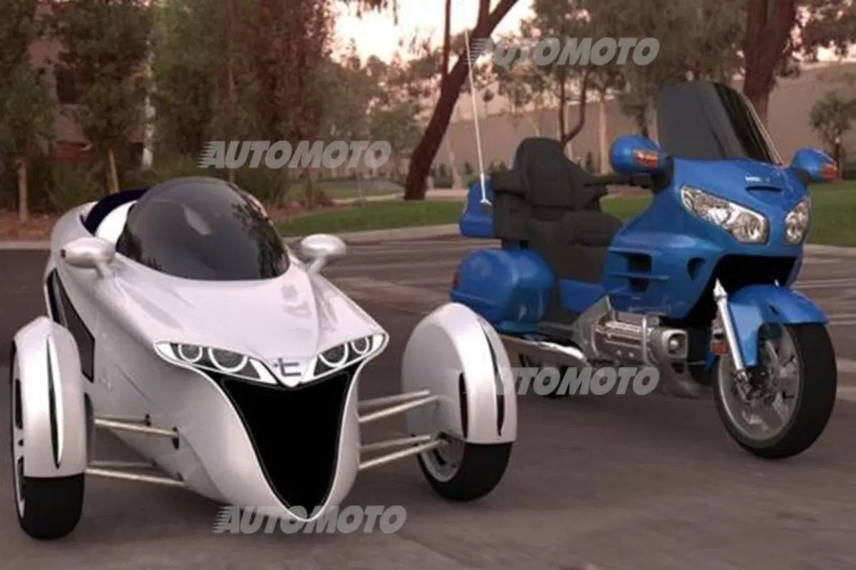 Terracraft concept: la cabrio a tre ruote che piega come una moto (2)