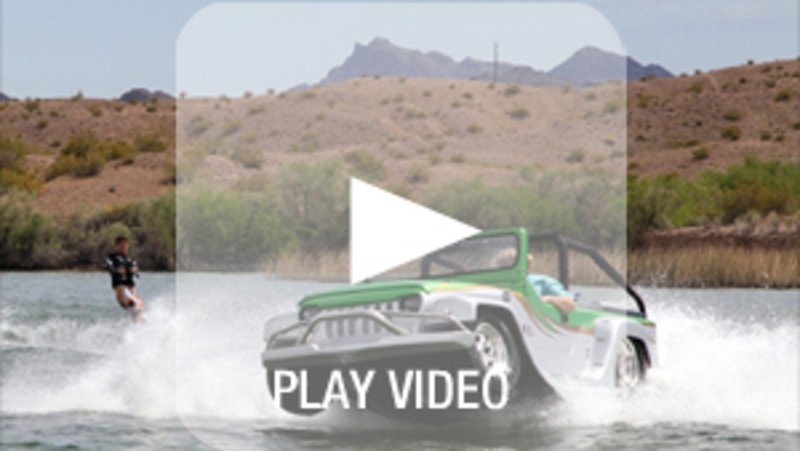 WaterCar Panther: l&#039;auto anfibia pi&ugrave; veloce del mondo