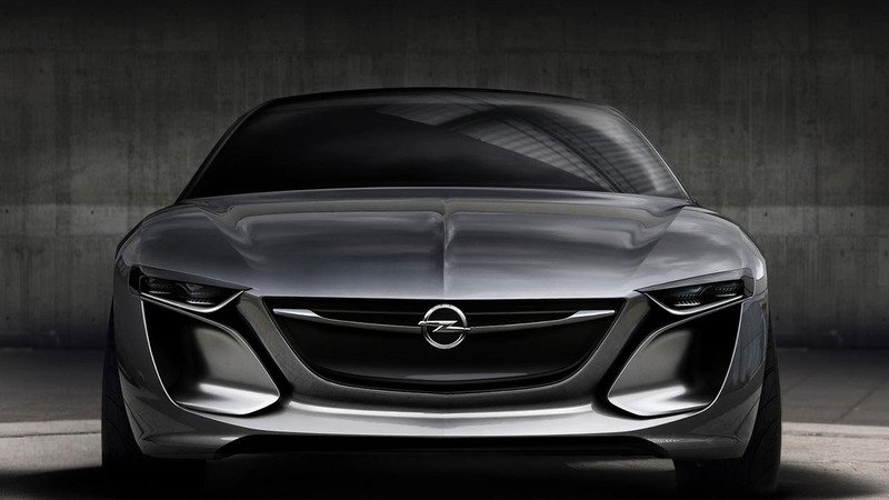 Opel Monza: nuova immagine della concept per Francoforte