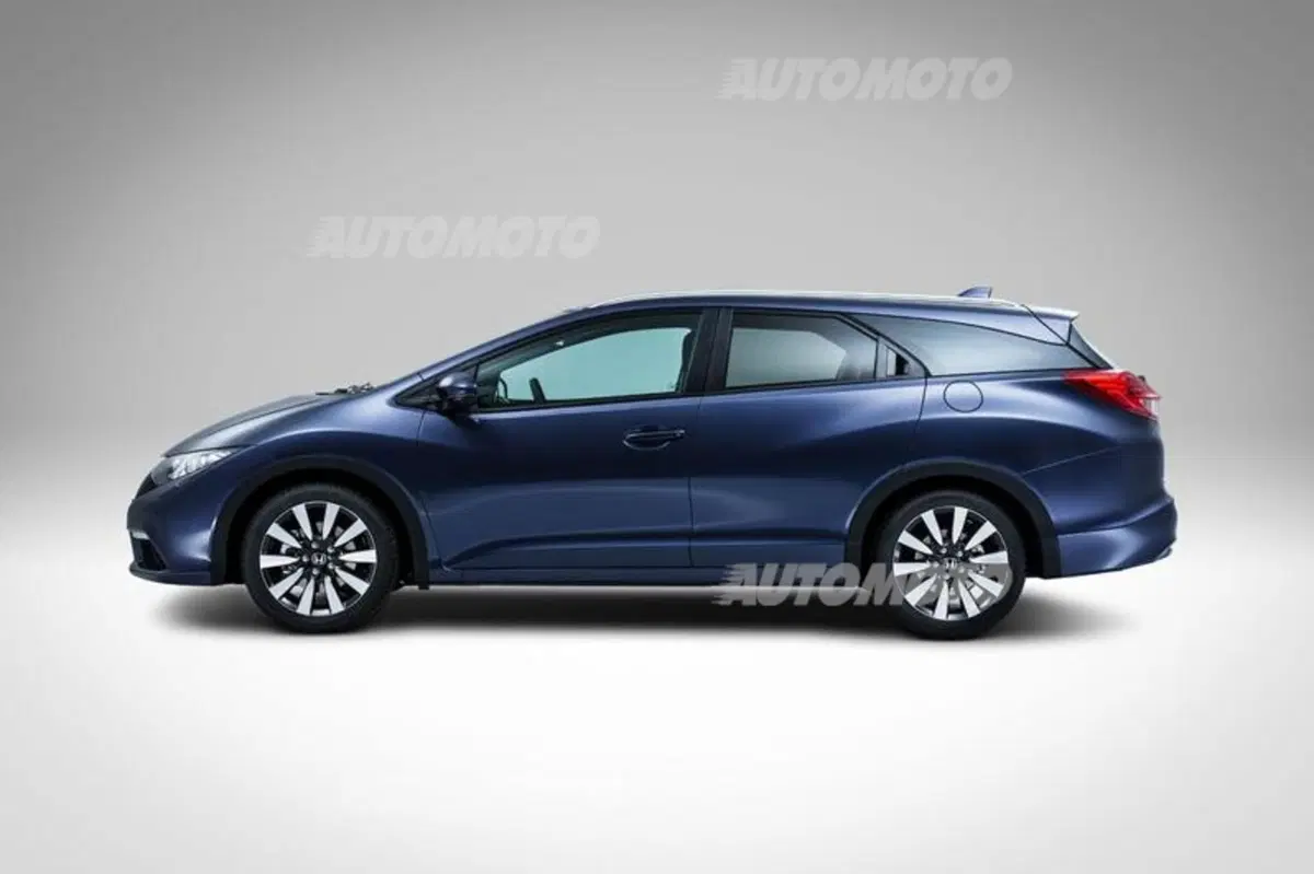 Honda Civic Tourer: prime immagini ufficiali (3)