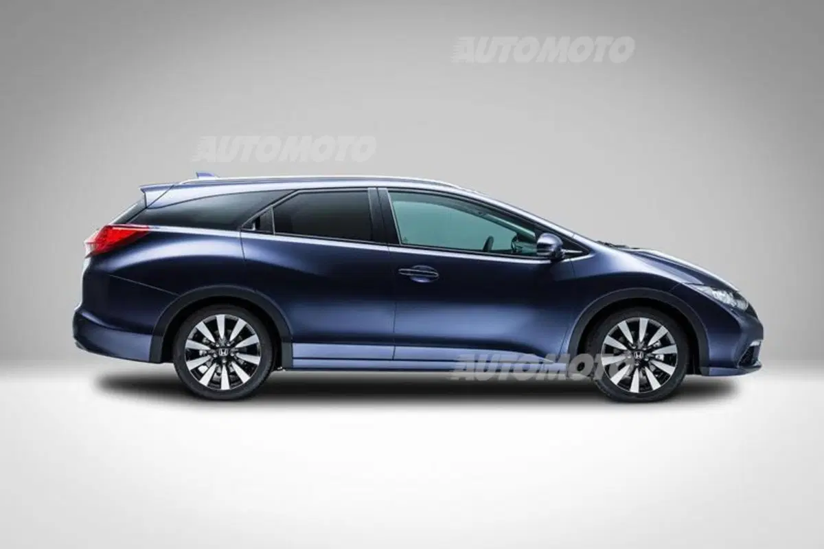 Honda Civic Tourer: prime immagini ufficiali (4)
