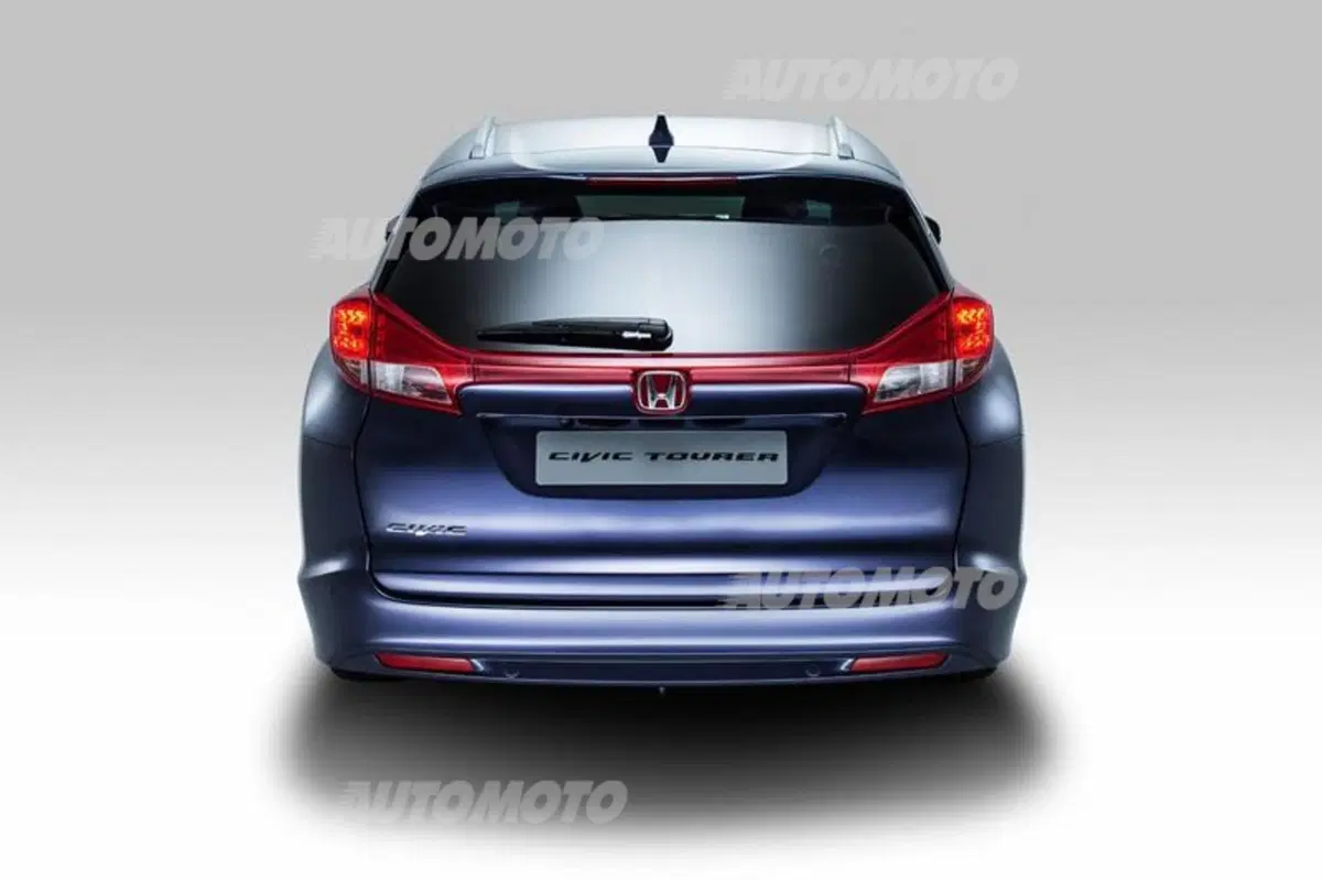 Honda Civic Tourer: prime immagini ufficiali (6)