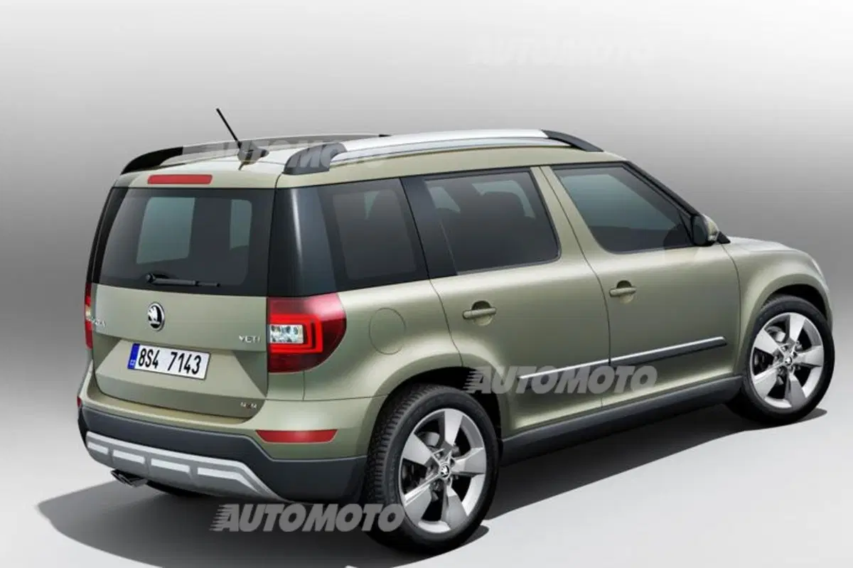 Skoda Yeti restyling