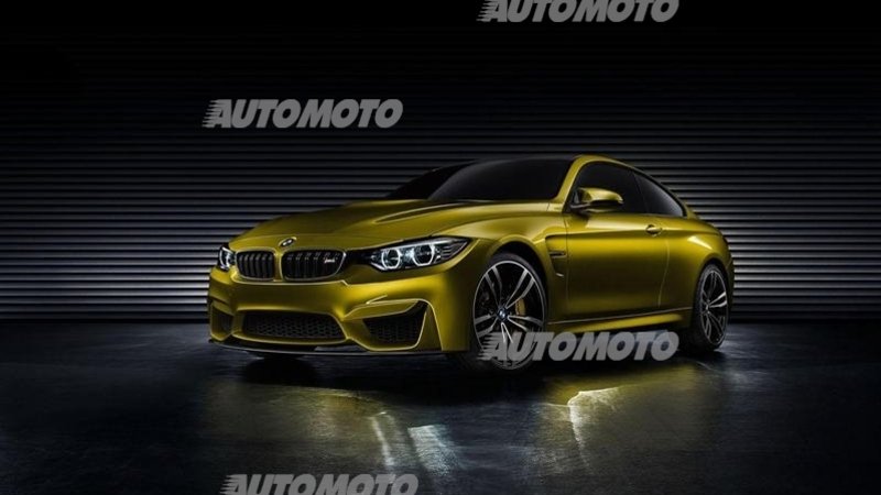 BMW M4 Coup&eacute; concept: prime immagini ufficiali