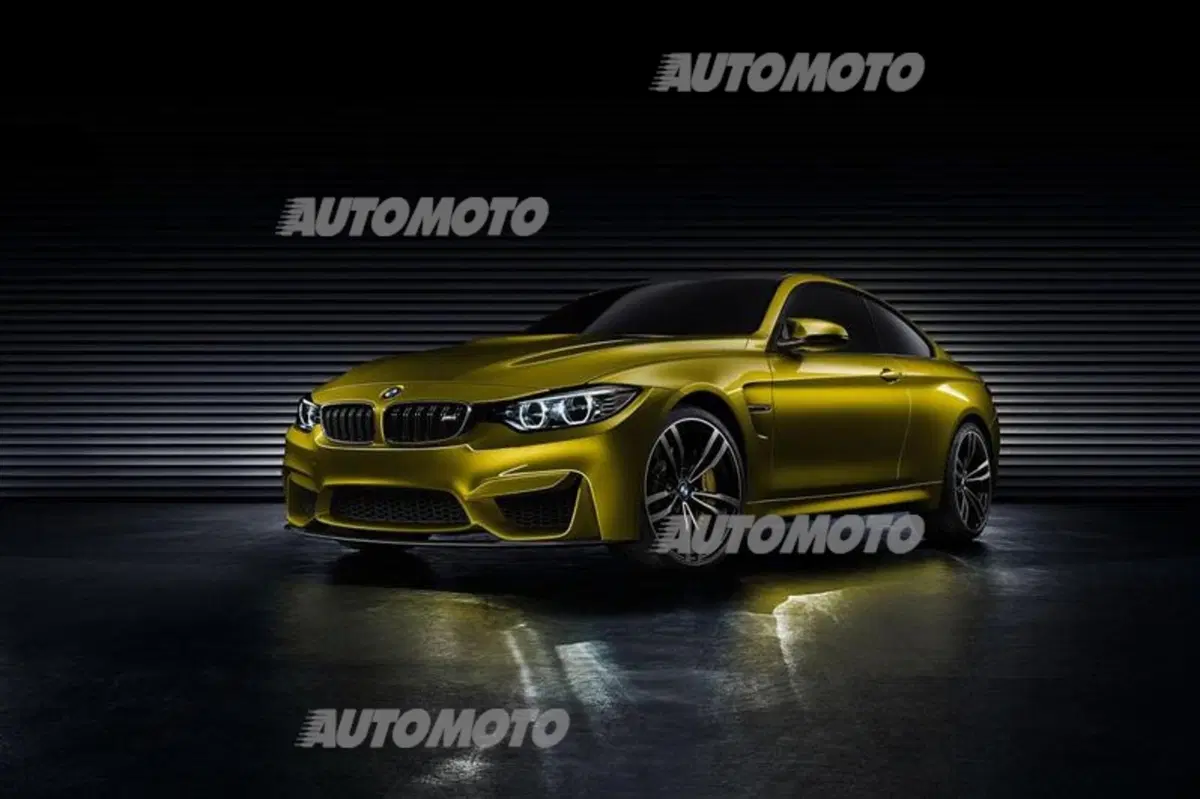 BMW M4 Coupé concept: prime immagini ufficiali