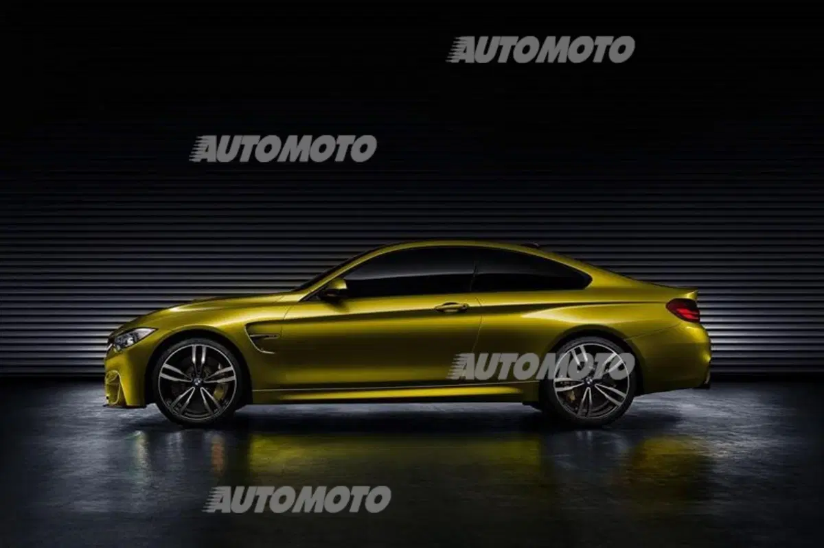 BMW M4 Coupé concept: prime immagini ufficiali (2)
