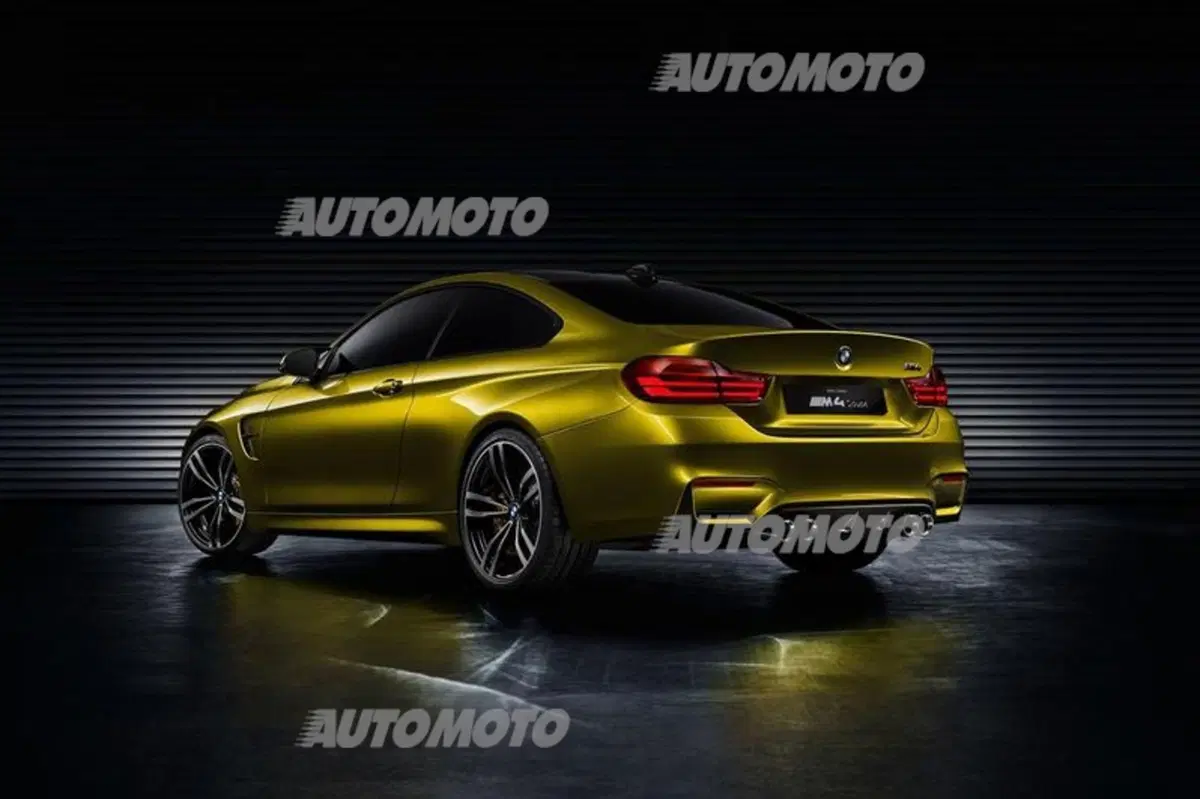 BMW M4 Coupé concept: prime immagini ufficiali (3)