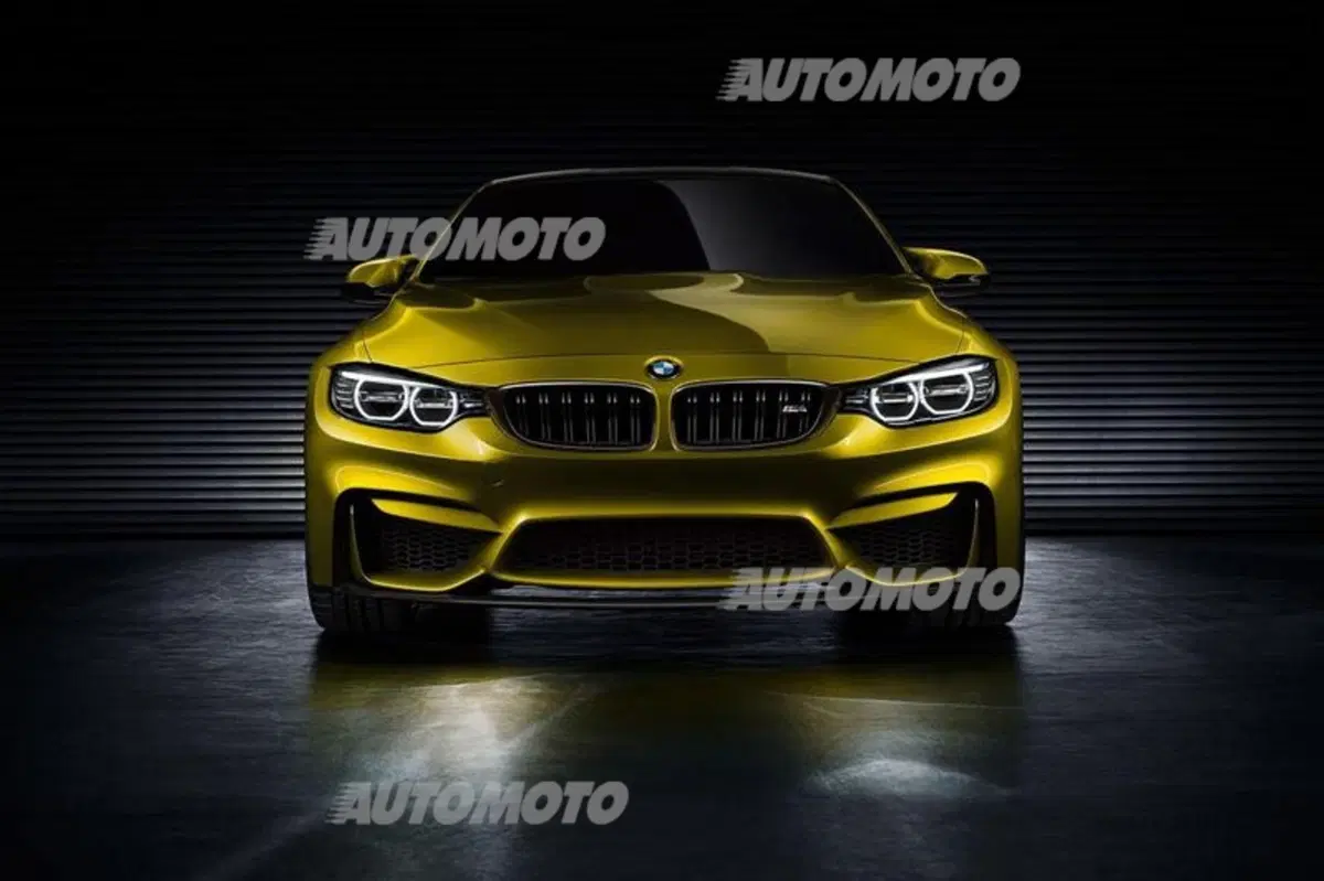 BMW M4 Coupé concept: prime immagini ufficiali (4)