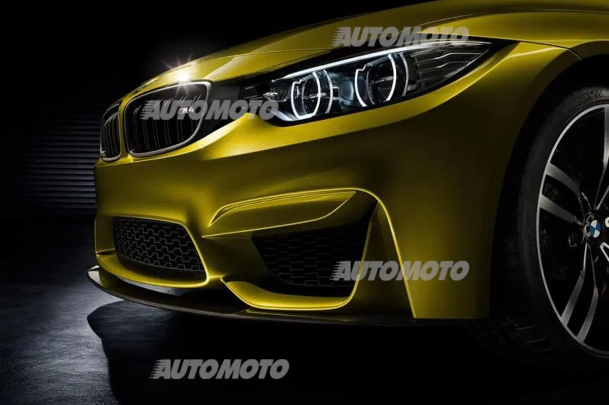 BMW M4 Coupé concept: prime immagini ufficiali (5)