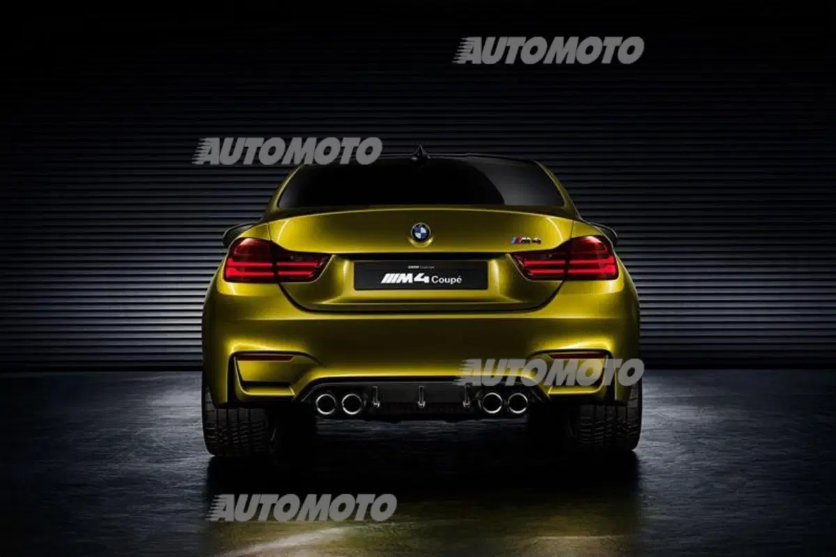 BMW M4 Coupé concept: prime immagini ufficiali (8)