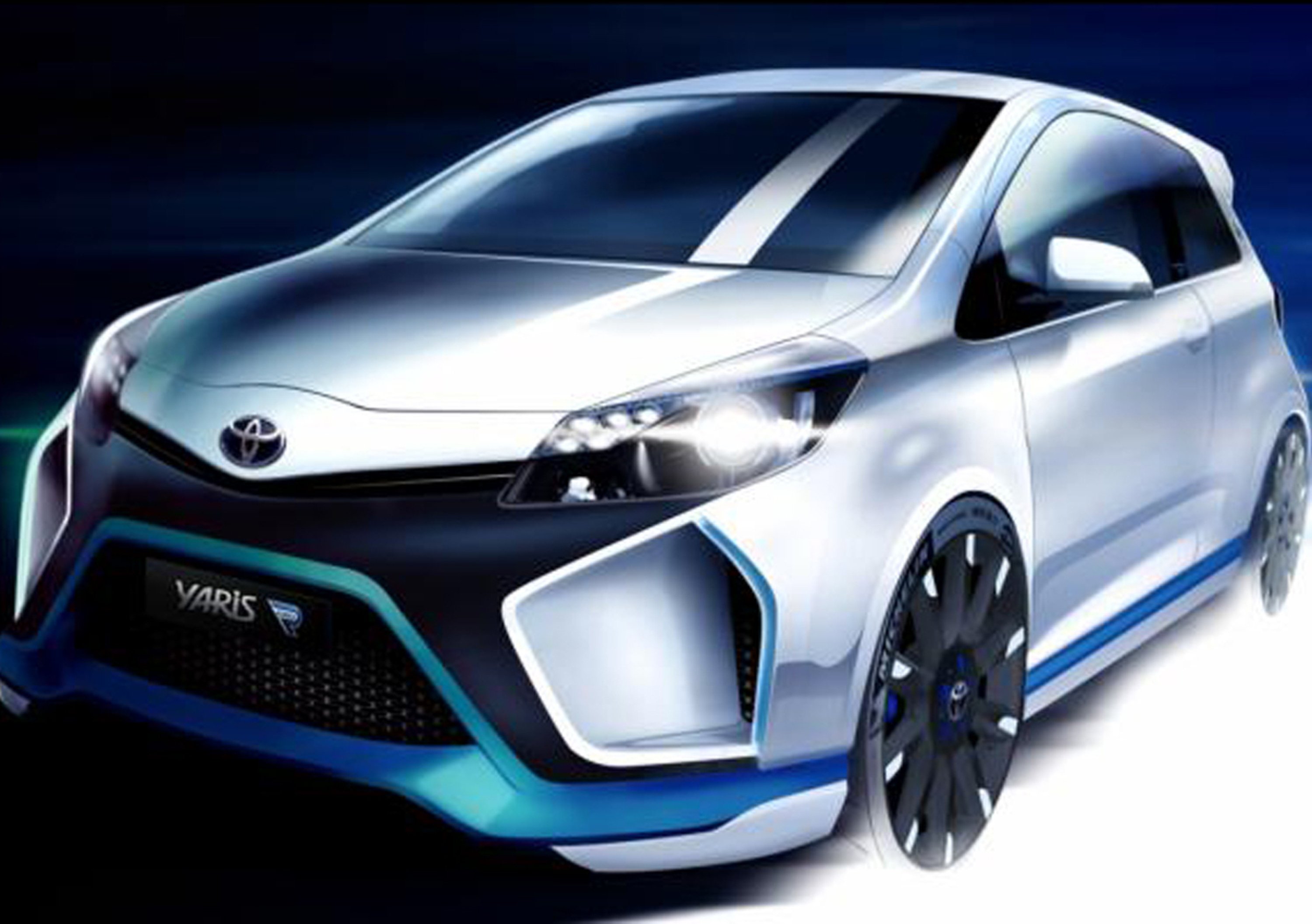 Toyota Yaris Hybrid-R Concept: la prima immagine