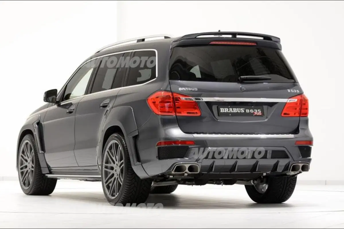 Brabus B63S 700: kit da 700 CV per Mercedes ML e GL AMG (10)