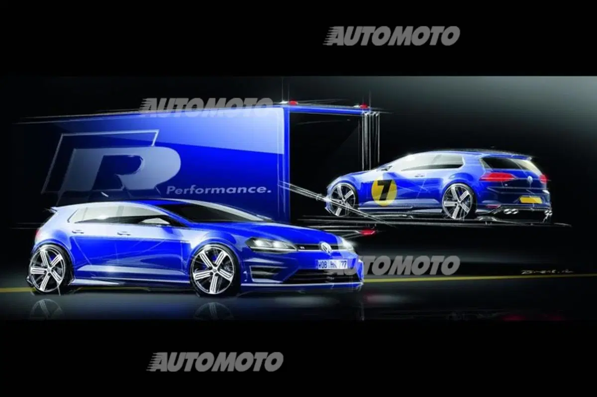 Nuova Volkswagen Golf R (4)