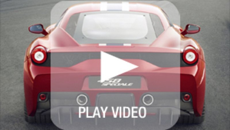 Ferrari 458 Speciale: i dettagli di stile e il sound nel primo video ufficiale