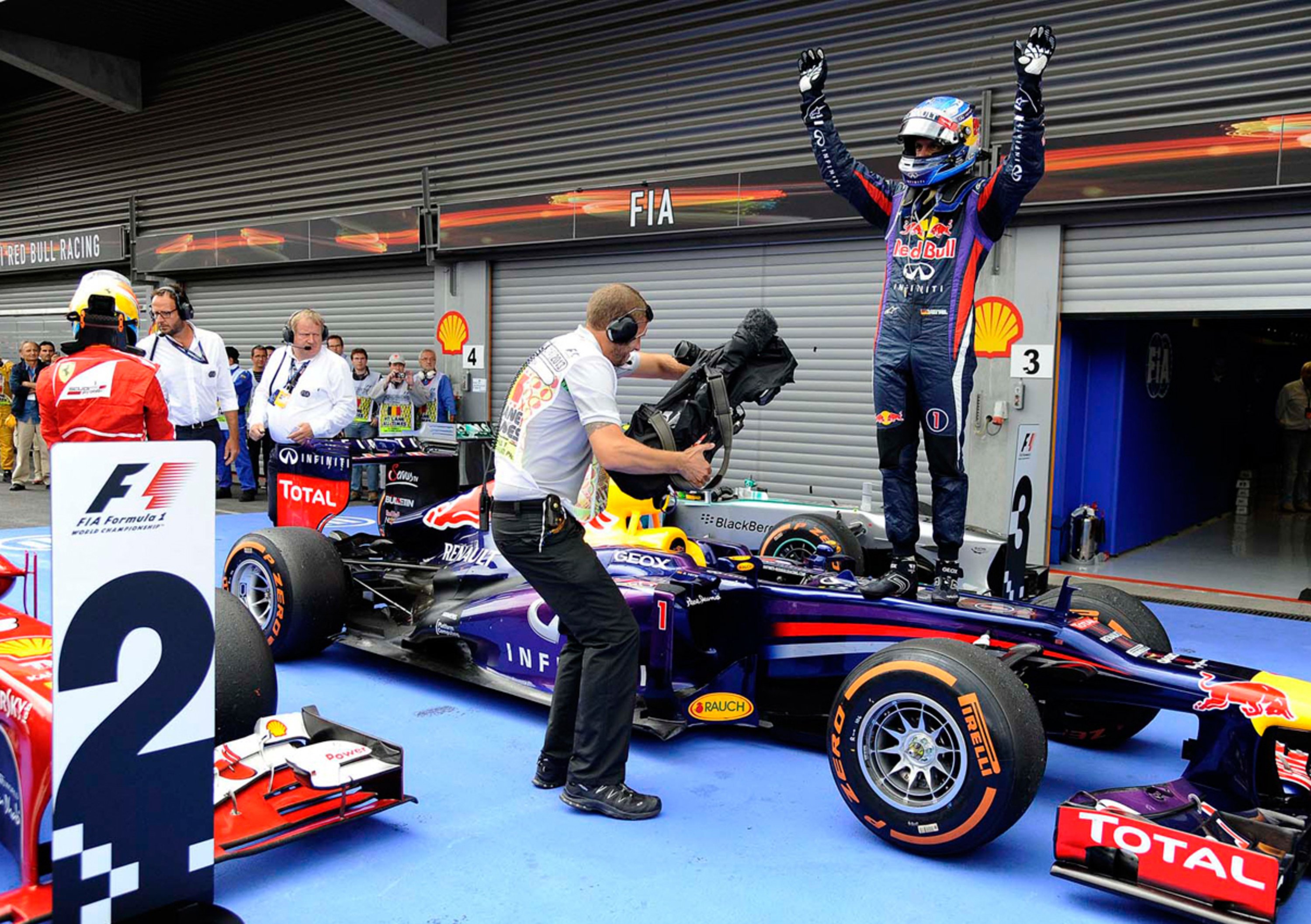 Red Bull: in Belgio una superiorit&agrave; schiacciante