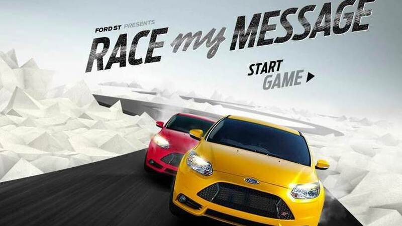 Race My Message: un videogioco di corse automobilistiche on line marchiato Ford