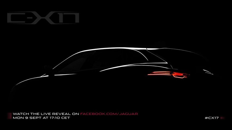 Jaguar C-X17 concept: Il primo teaser del SUV per Francoforte