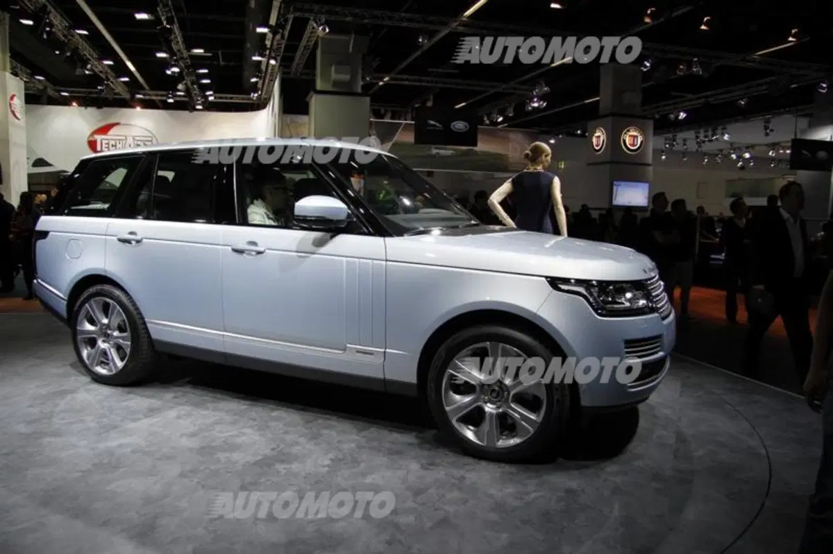 Land Rover al Salone di Francoforte 2013
