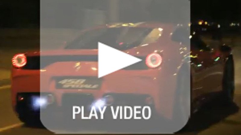 Ferrari 458 Speciale: eccola in azione su strada e in pista. Che sound!