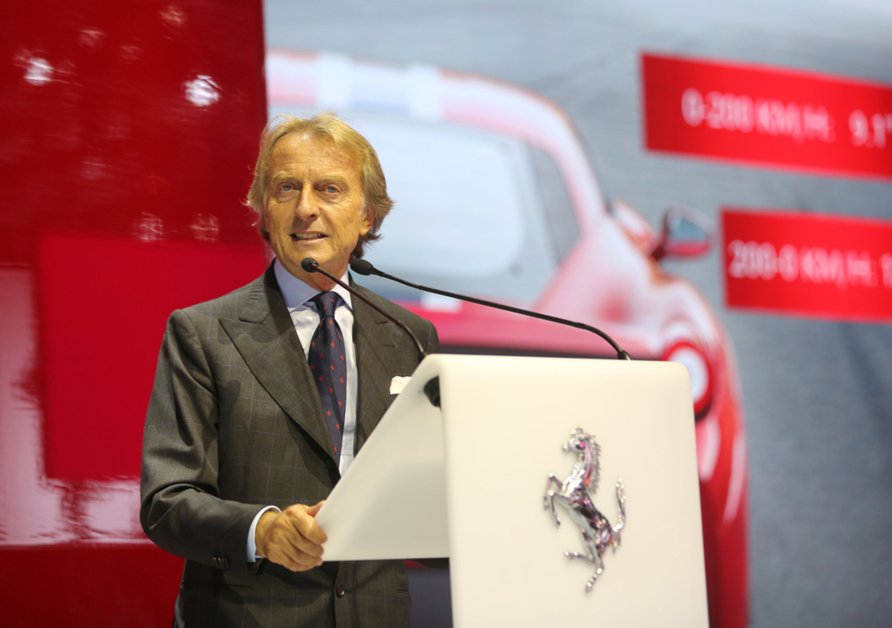 Montezemolo: &laquo;Ferrari investir&agrave; due miliardi di euro nei prossimi cinque anni&raquo;