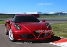 Alfa Romeo 4C: il test in pista di Fisichella