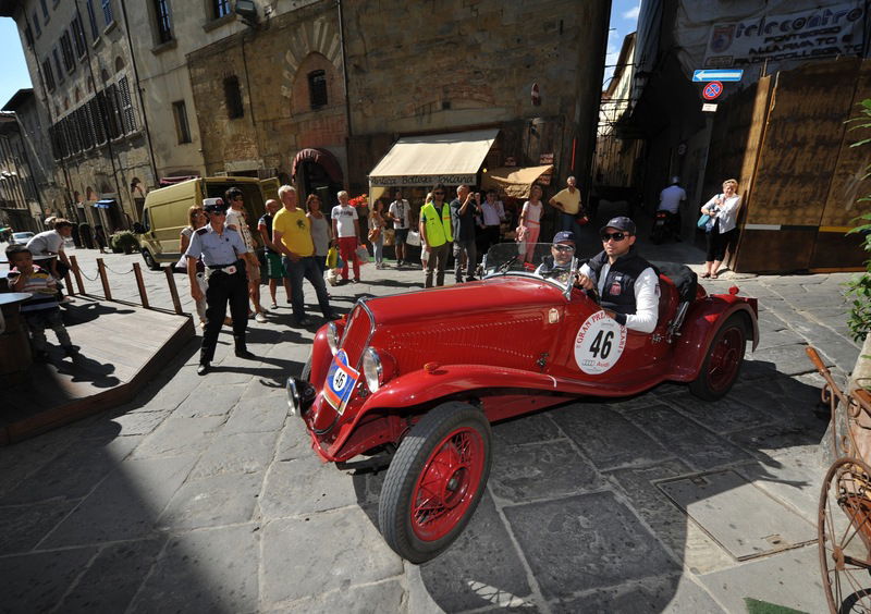 Gran Premio Nuvolari 2013. Giorno 3: vincono Vesco e Guerini su Fiat 508 S Balilla Sport