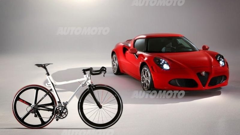 Bicicletta 4C IFD: una bici dedicata all&#039;Alfa Romeo 4C