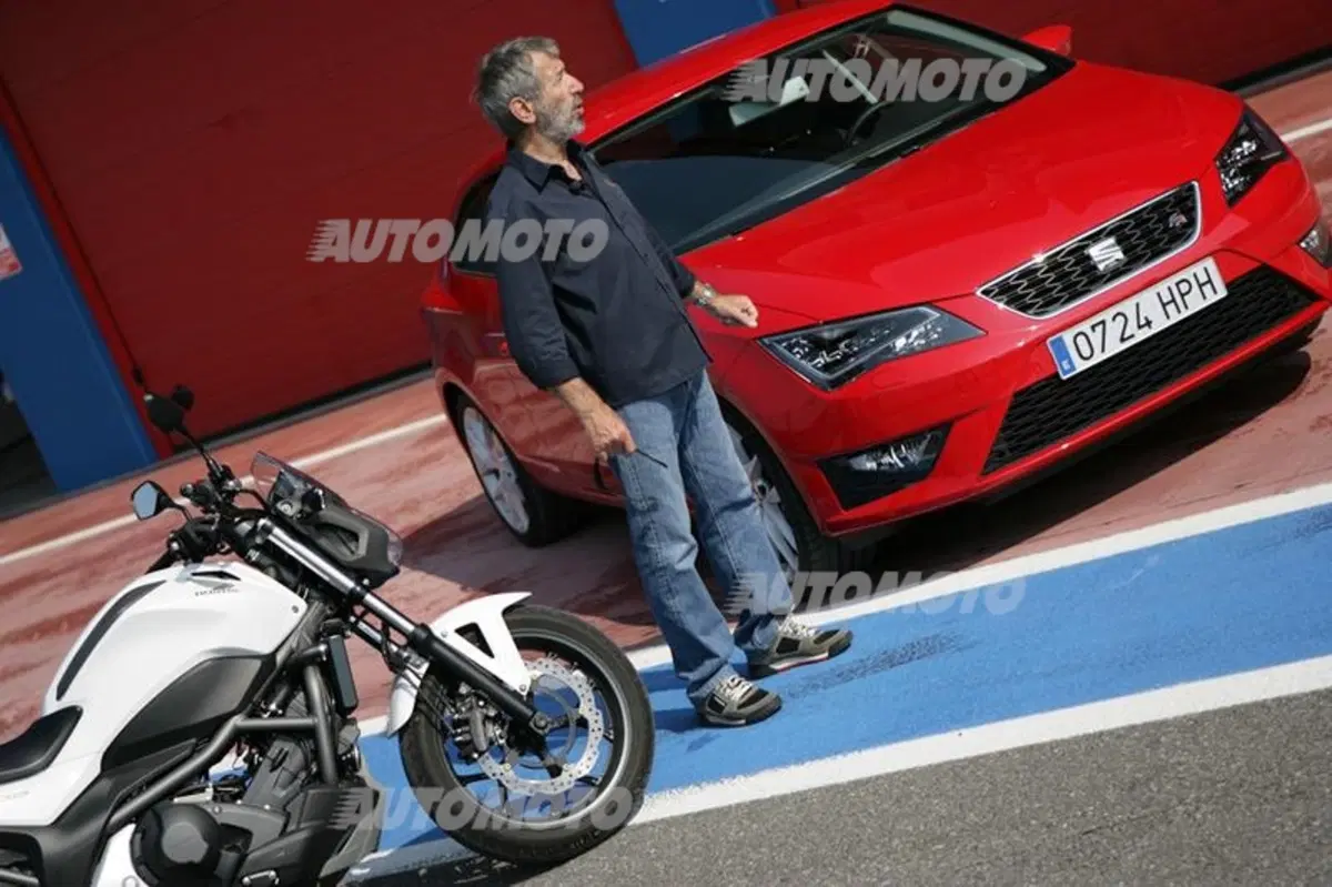 Six Wheels: Seat Leon SC FR e Honda NC700S uniscono le forze per battere Gillo (3)