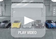 Porsche 911: le sette generazioni cantano “Happy Birthday” con il motore