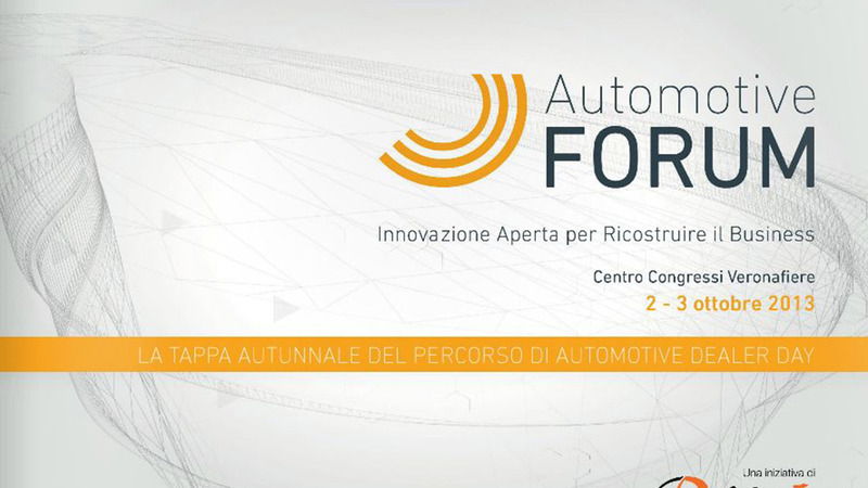 Automotive Forum 2013: al via oggi a Veronafiere