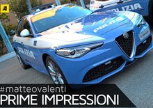 Alfa Romeo Giulia Veloce Q4, la nuova Pantera della Polizia [Video]