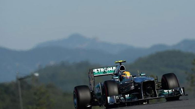 F1 Corea 2013: Hamilton domina la seconda sessione di libere