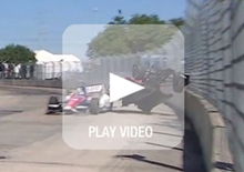 Formula Indy: un incredibile incidente per Franchitti nella gara di Houston