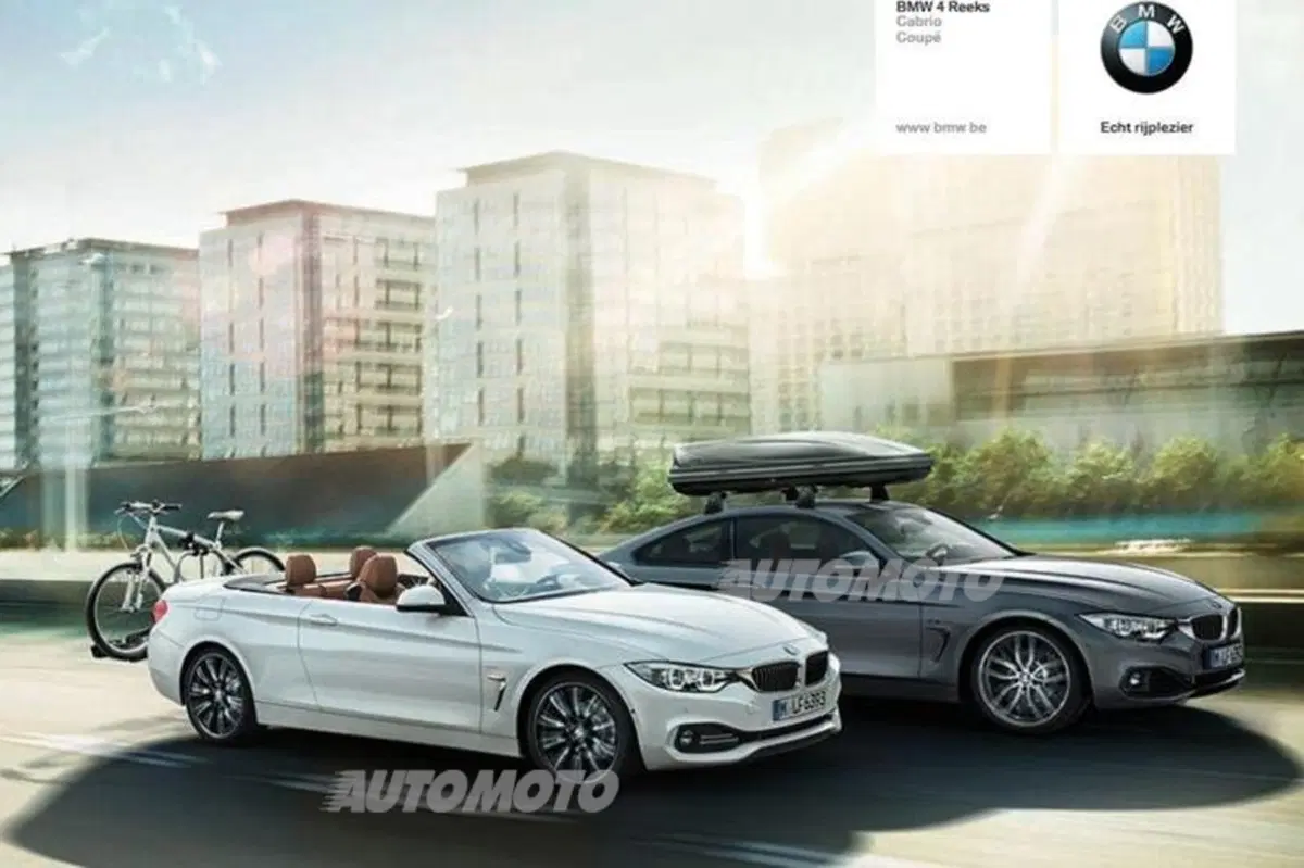 BMW Serie 4 Cabrio 2014: il web ne svela le prime immagini