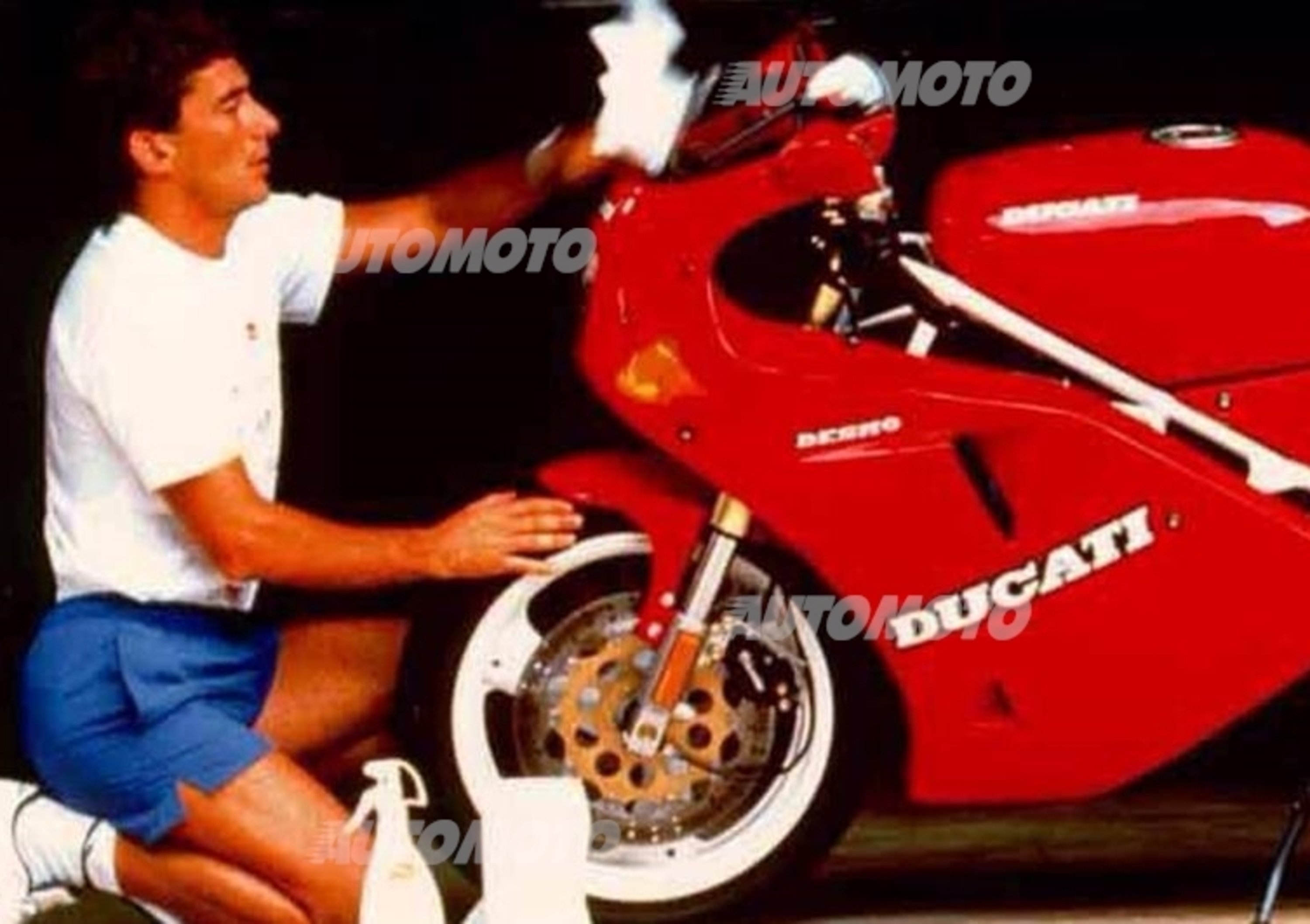 Senna e le moto, una storia lunga vent&rsquo;anni