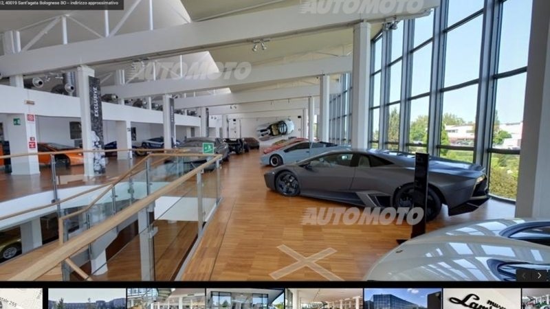 Lamborghini: il museo &egrave; ora visitabile anche con Google Street View