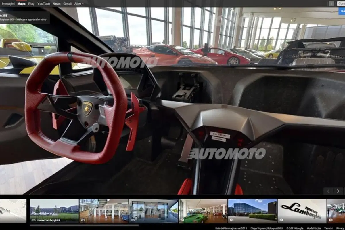 Lamborghini: il museo è ora visitabile anche con Google Street View (2)